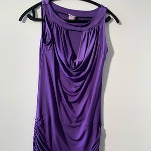 Fredrick’s of Hollywood Drape-Front Dress.